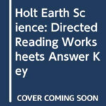 Holt Earth Science Directed Reading Worksheets Answer Key Holt