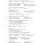 Introduction To Earth Science Worksheet Answers