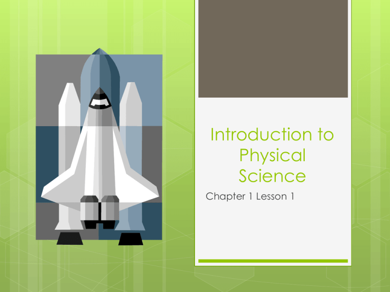 Introduction To Physical Science