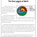 Layers Of The Earth Worksheet Answer Key Pdf Fill Online Printable