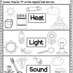 Light Energy Worksheet Grade 4