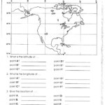 Lines Of Latitude And Longitude Worksheet