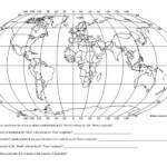 Longitude And Latitude Worksheets