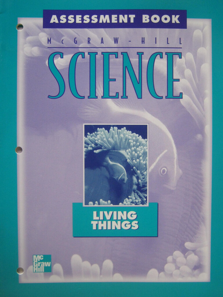 McGraw Hill Science Grade 3 Living Things Assessment Book By McGraw 