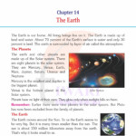 NCERT Solutions For Class 3 Science Chapter 14 The Earth