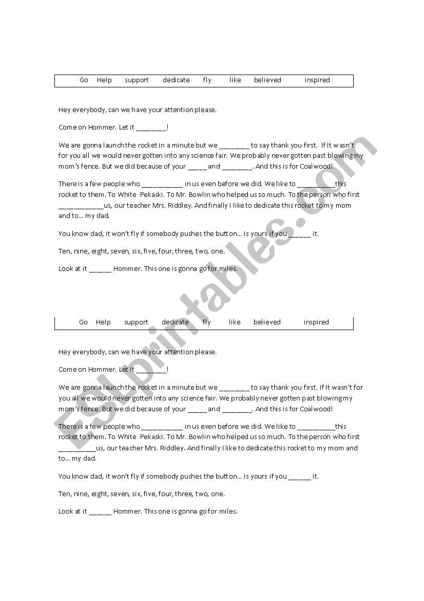 ski trip science worksheet answers