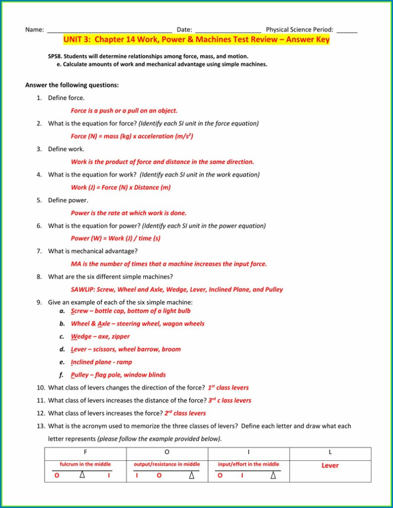 Physical Science Newton s Laws Worksheet Answers Worksheet Resume 