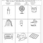Potential And Kinetic Energy Worksheets