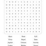 Printable Word Search Science Customize And Print