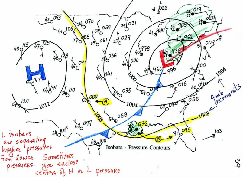 Regents Earth Science Weather Station Model Worksheet