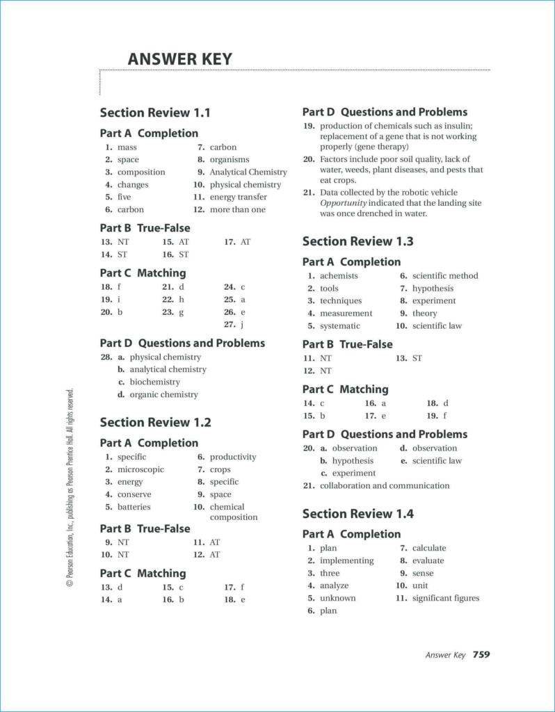 Science For 5th Graders Worksheet