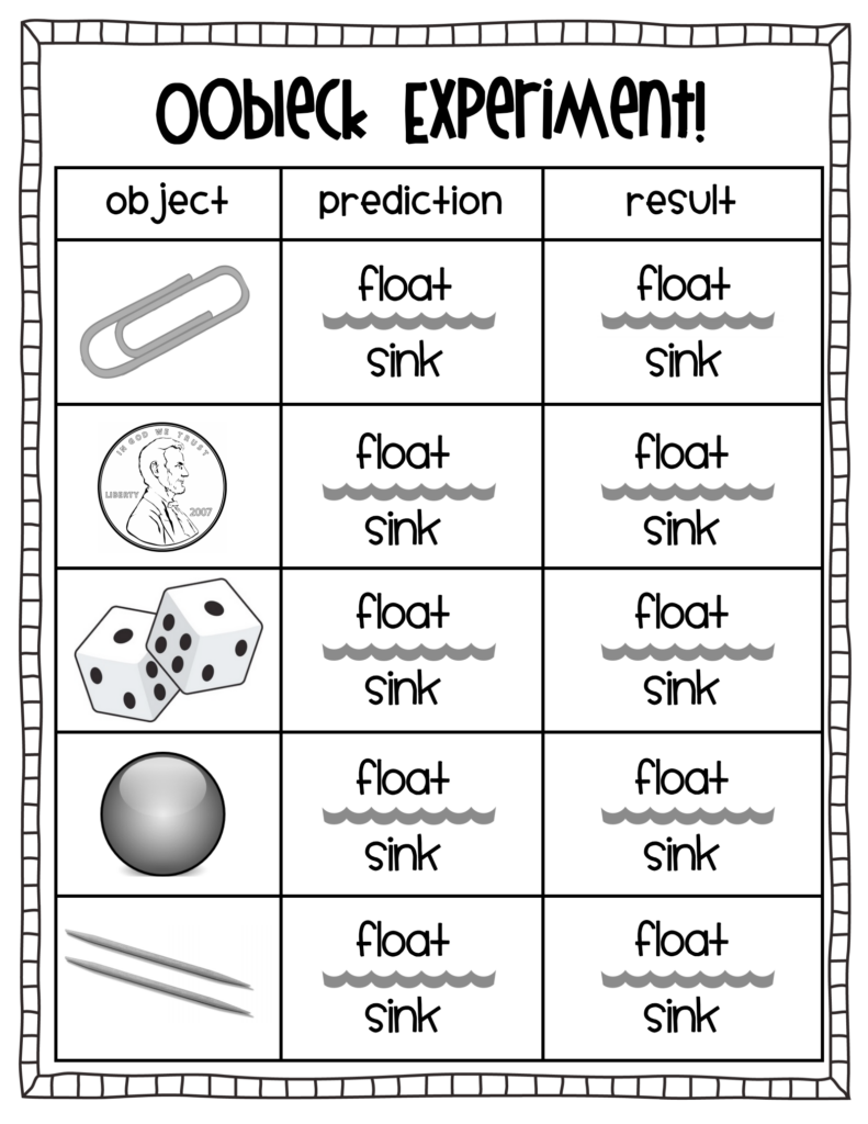 Science For Kindergarten Worksheets