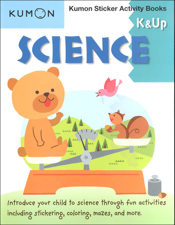 Science Kumon Sticker Activity Book Kumon Publishers 9781941082683