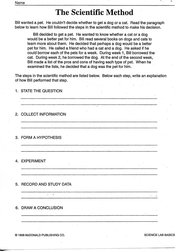 Science Of Curiosity Worksheet Answers