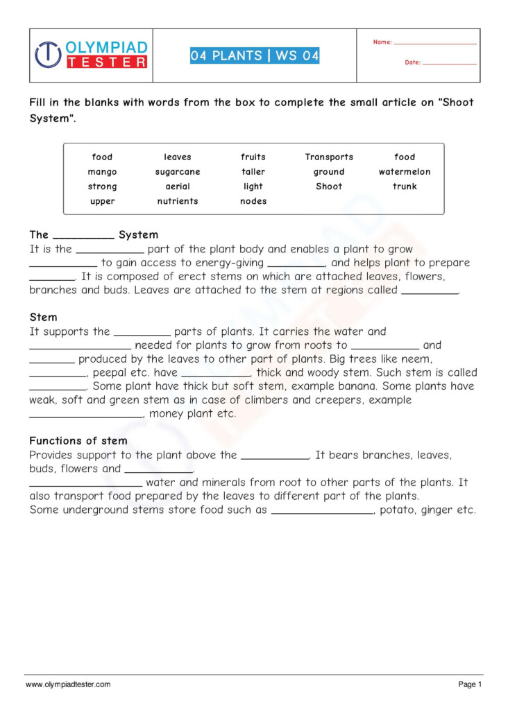 Science Worksheets For Grade 4 Cbse Askworksheet