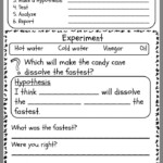 Scientific Method Activity Sheet