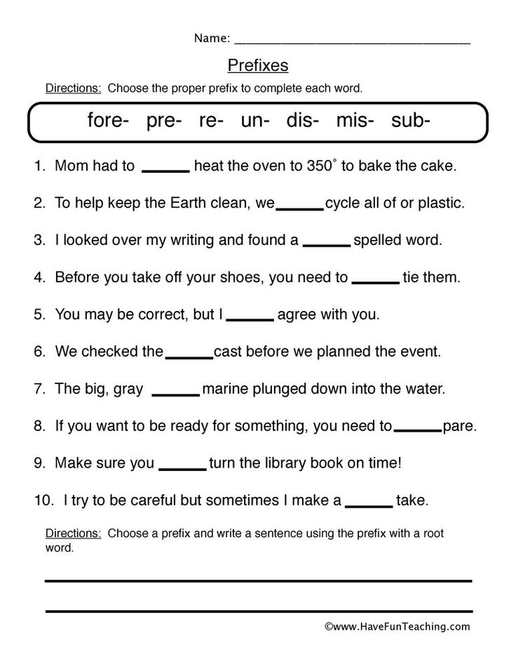 Scientific Prefixes And Suffixes Worksheet Answer Key