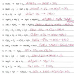 Sensational Balancing Chemical Equations Grade 9 Worksheets With