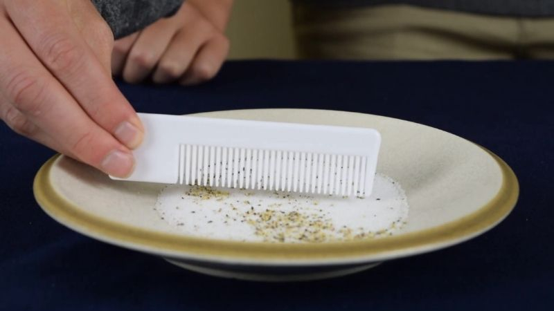 Separate Salt And Pepper Science Experiment