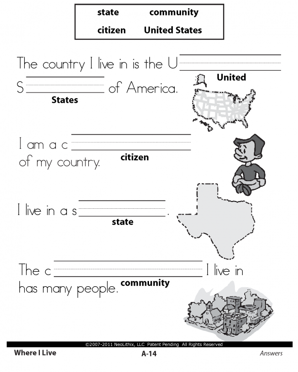 Social Studies For First Grade