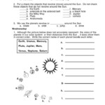 Solar System Grade 5 Worksheets Science Thekidsworksheet