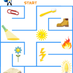 Sources Of Light Worksheet For Kids