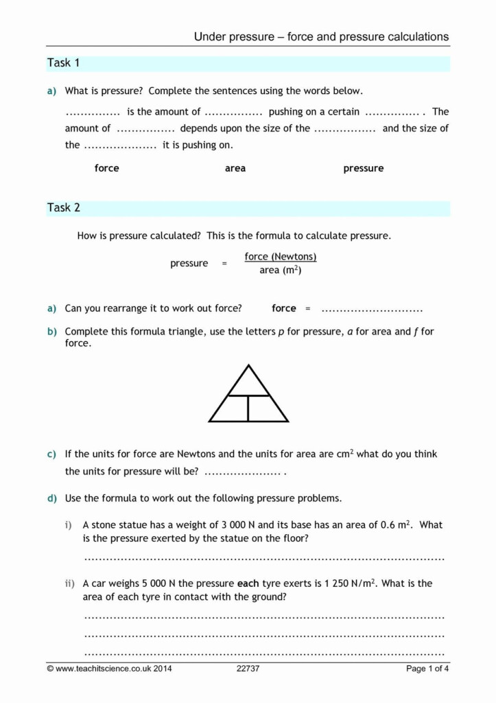 Speed And Velocity Worksheet With Answers