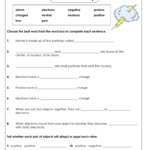 Static electricity worksheet 1