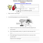 Static Electricity Worksheet Fill Online Printable Fillable Blank