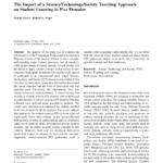 The Impact Of Science And Technology Worksheet Answers Technology