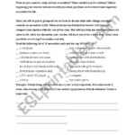 The Necessities Of Life ESL Worksheet By Boro272727