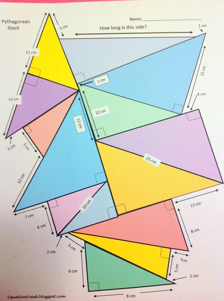 The Pythagorean Packet Answer Key