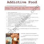 The Science Of Addictive Food ESL Worksheet By Adrielmocellin