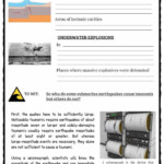 Tsunami Facts Worksheets Historical Information For Kids