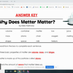 Video 3 Why Does Matter Matter Answers YouTube