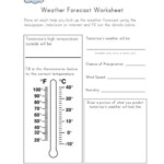 Weather Tools Worksheet 6th Grade