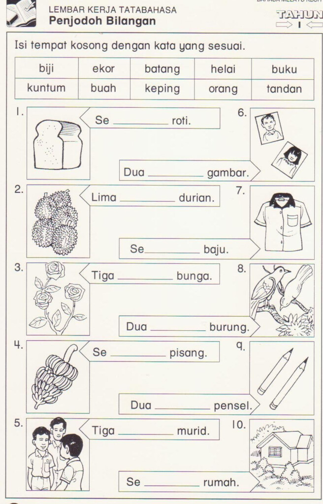 Year 2 Science Worksheets Malaysia Thekidsworksheet