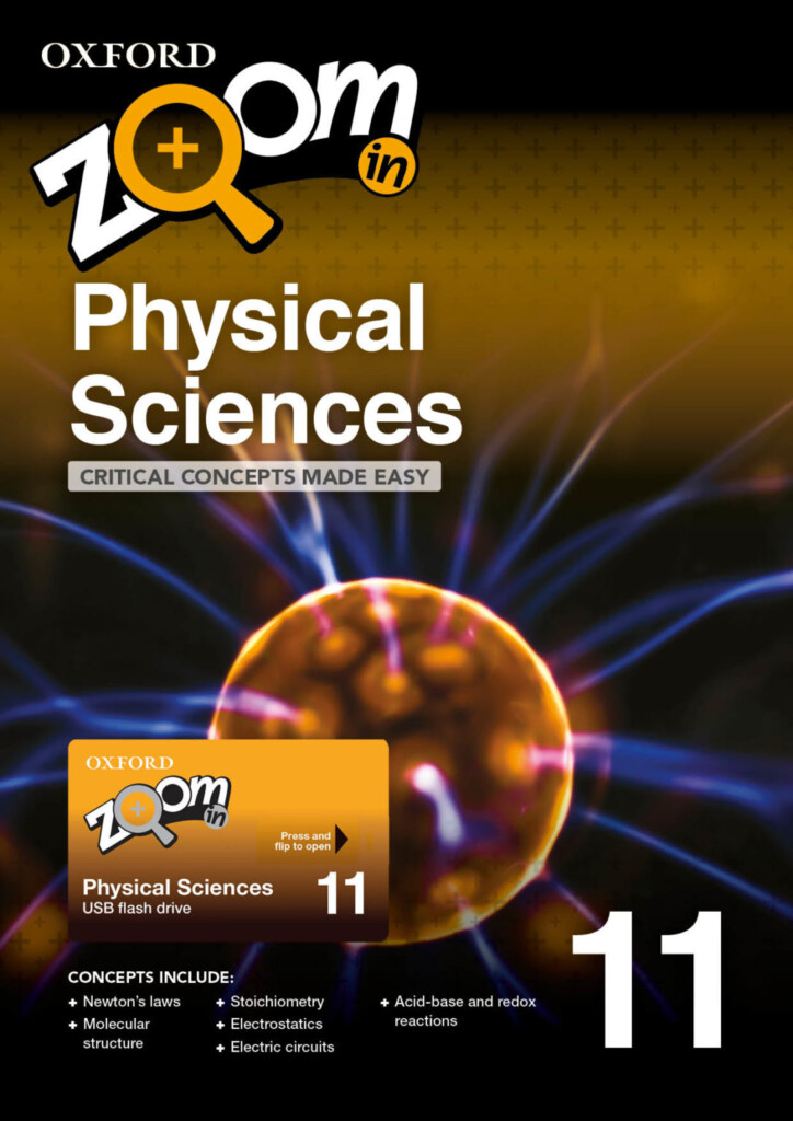 Zoom In Physical Sciences Grade 11 Practice Book And USB Oxford Digital