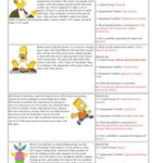 Bart Simpson Controls And Variables With Answers Scientific Method
