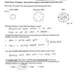 Bohr Atomic Models Worksheet Answers