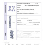 Chromosomes Genes And DNA Worksheet With Answers