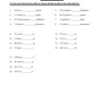 Conver Factors Wkst 1A And Factors doc Physical Science Conversion