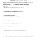 Fillable Online Worksheet Concept Review Triton Science Fax Email