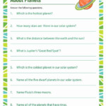Free 5th Grade Science Worksheets