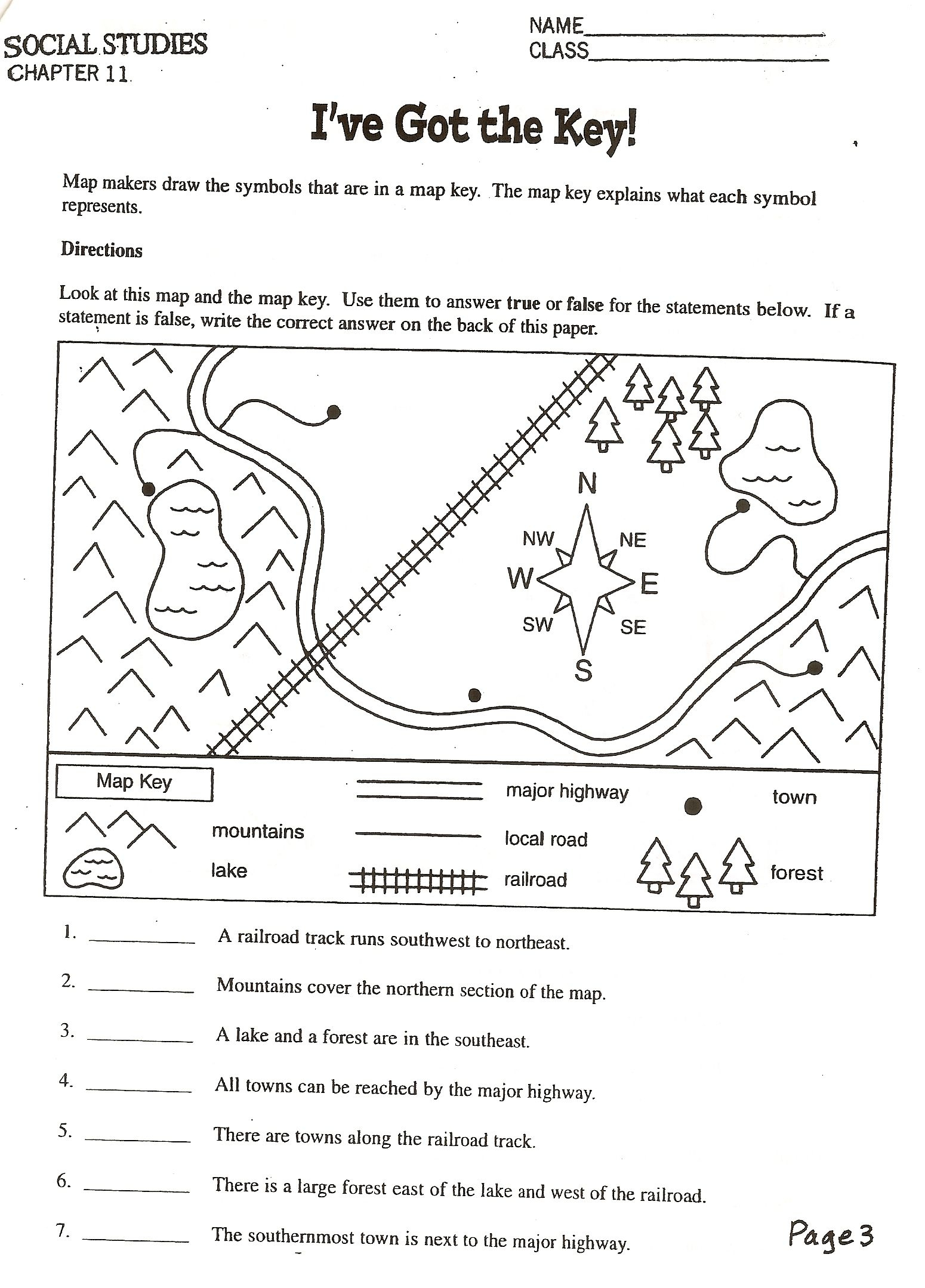 Grade 3 Social Studies Worksheets Printable Printable Worksheets