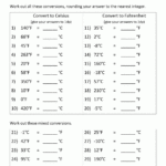 Physical Science Conversion Worksheets And Answers Scienceworksheets