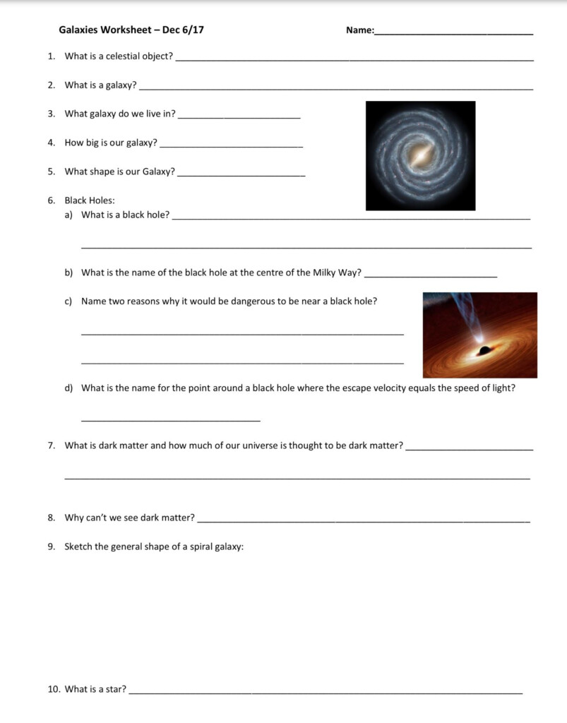 Properties Of Stars Worksheets Answer Key