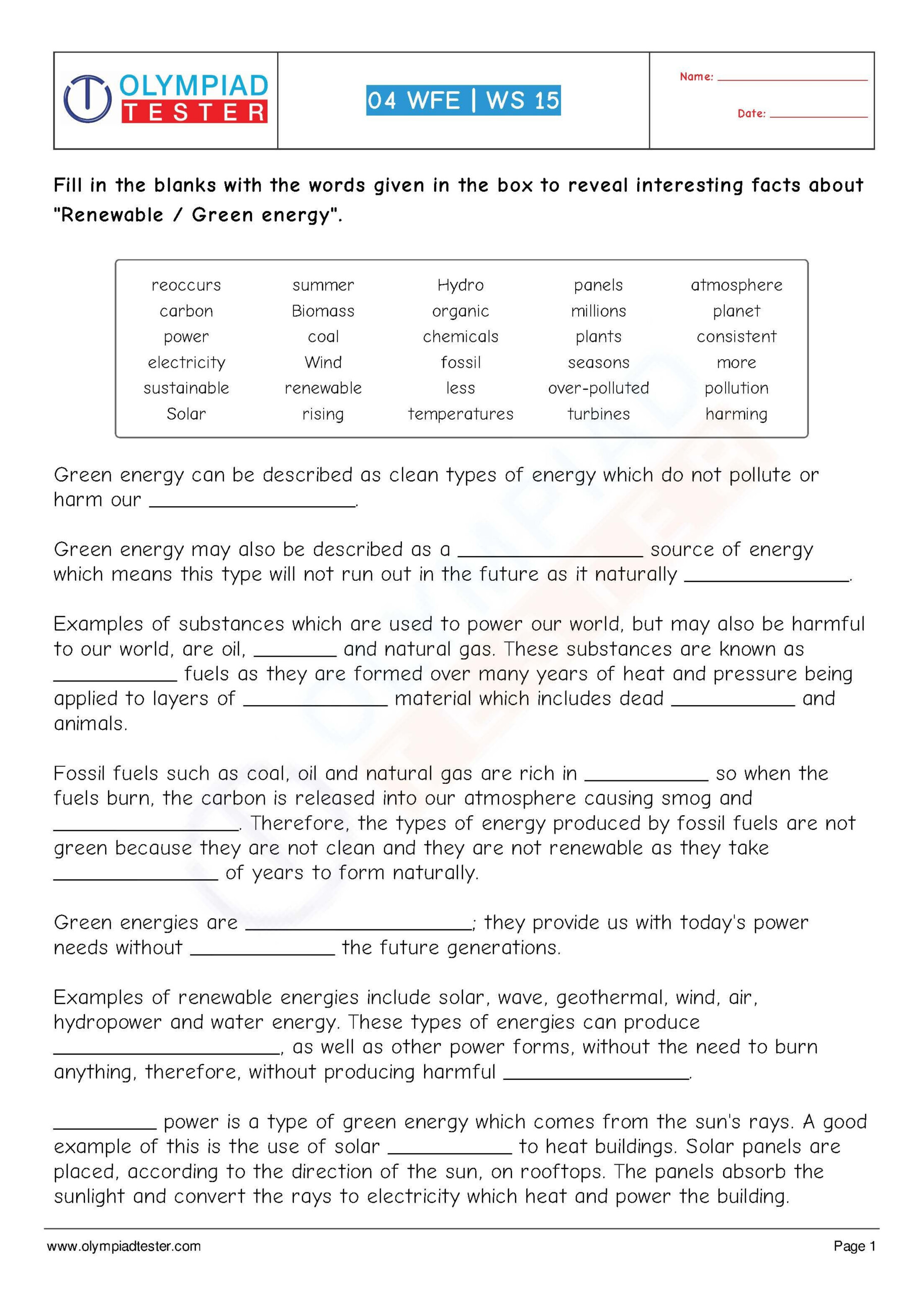 Science Worksheets For Grade 4 Pdf Thekidsworksheet