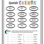 Spanish Colors Worksheet Packet Made By Teachers