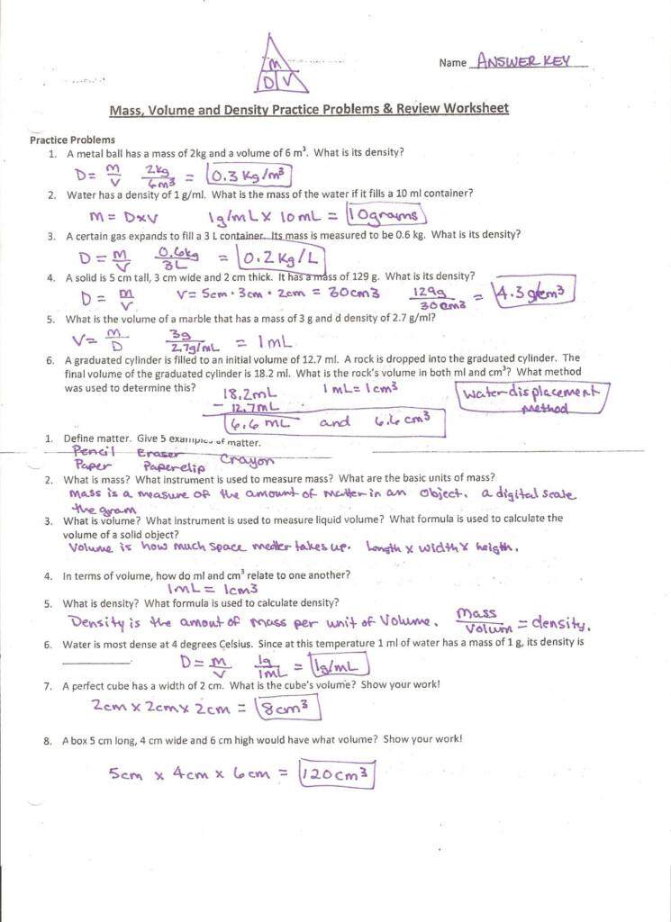 Weight Problems Worksheet Answers ProblemsWorksheets